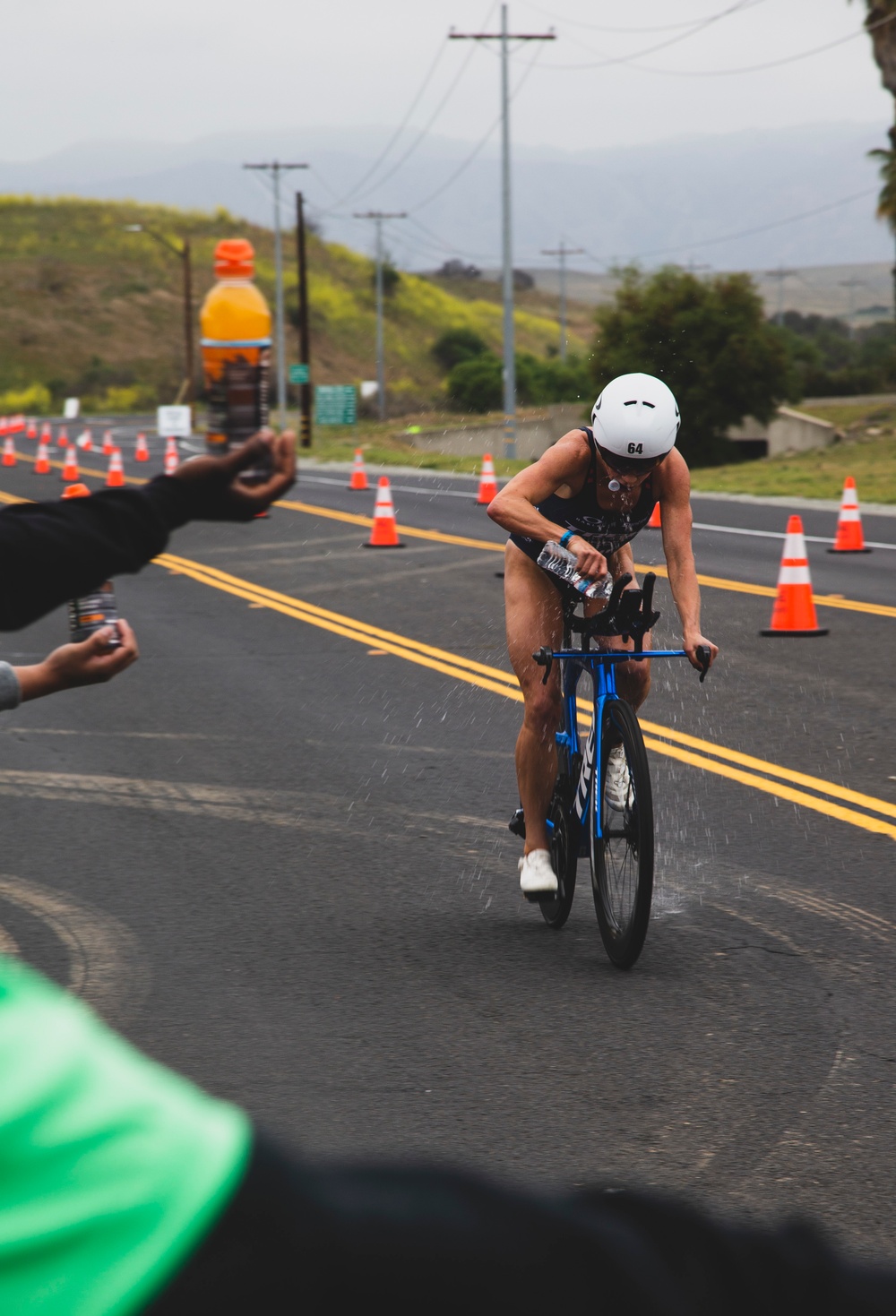 Ironman participants race through Camp Pendleton