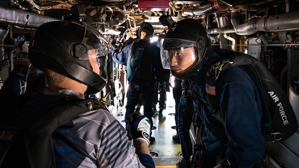 20th Special Operations Squadron, Wings of Blue partner for CV-22 jump training