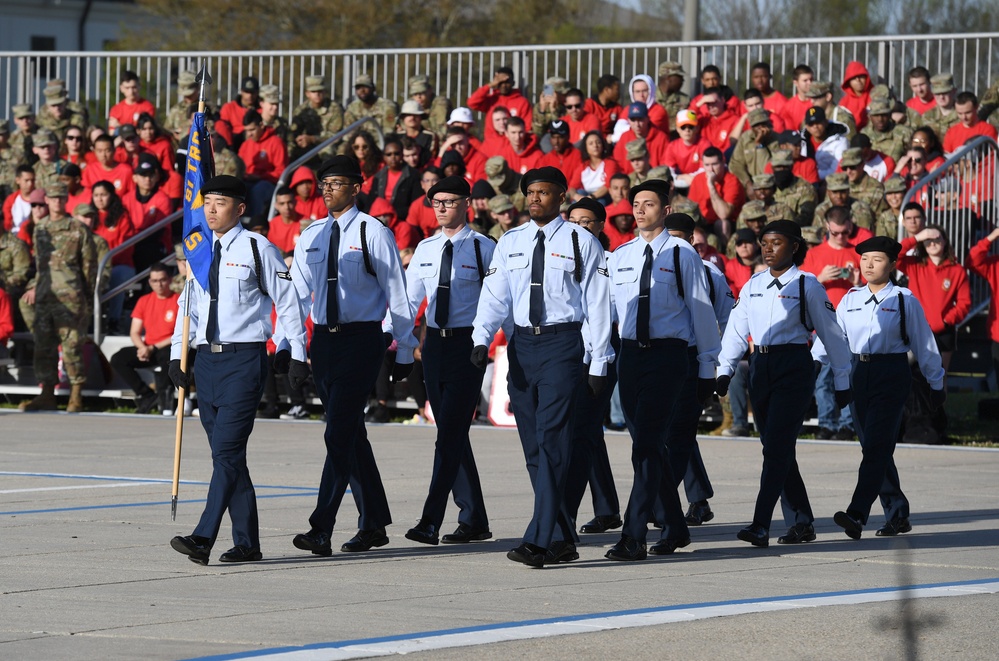 81st TRG Airmen execute drill down routines