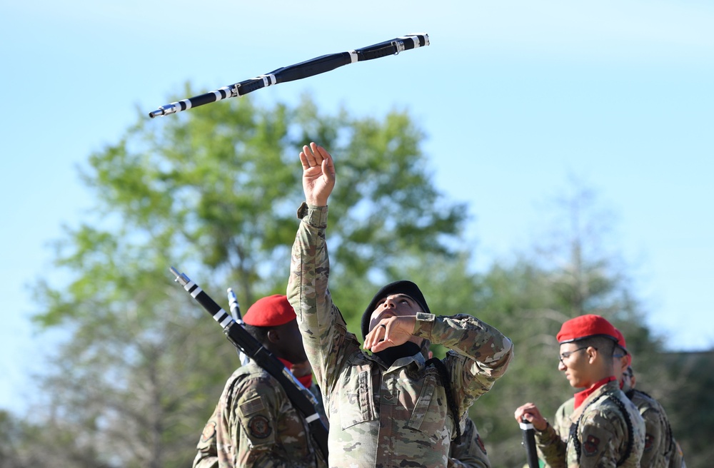 81st TRG Airmen execute drill down routines