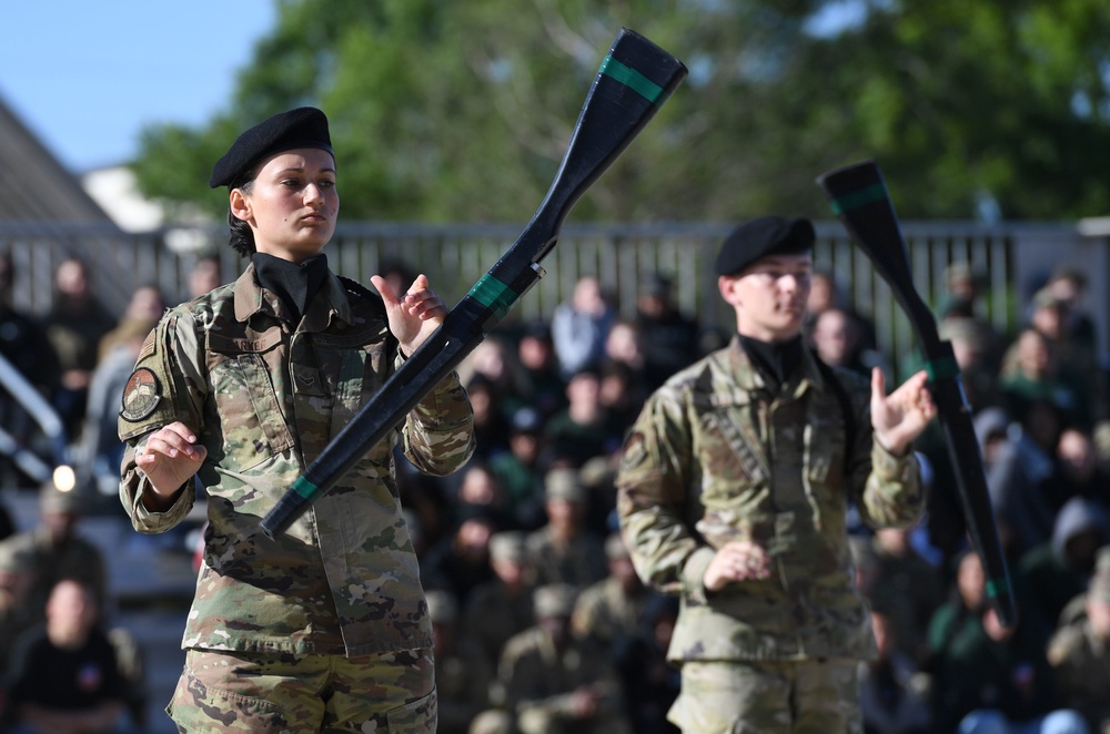 81st TRG Airmen execute drill down routines