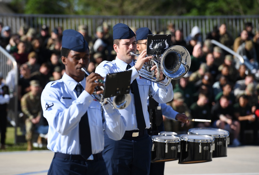 81st TRG Airmen execute drill down routines