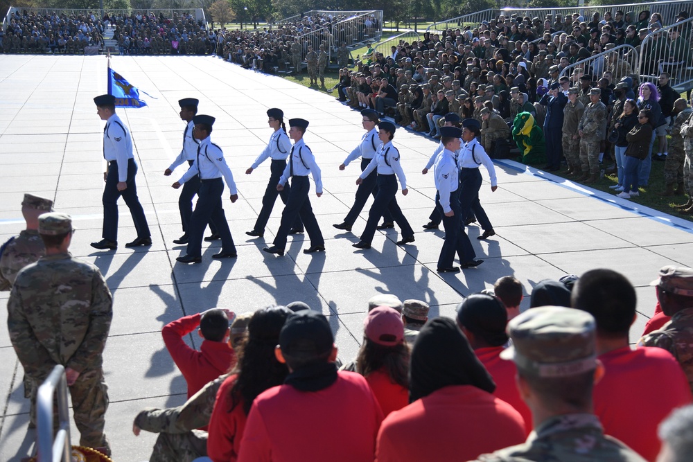 81st TRG Airmen execute drill down routines