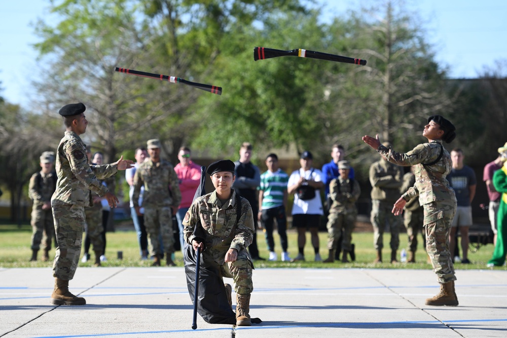 81st TRG Airmen execute drill down routines
