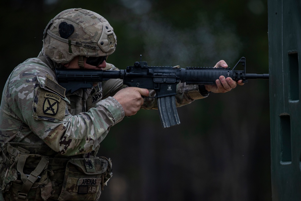 Infantry Advanced Leaders Course 22-02 Qualifies with M4 carbine