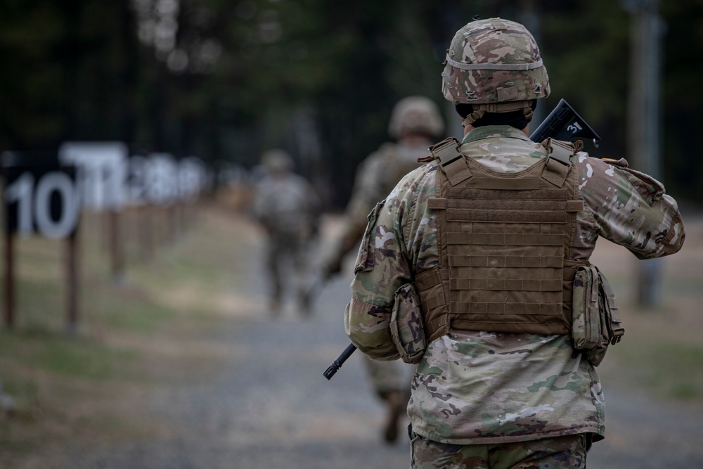 Infantry Advanced Leaders Course 22-02 Qualifies with M4 carbine