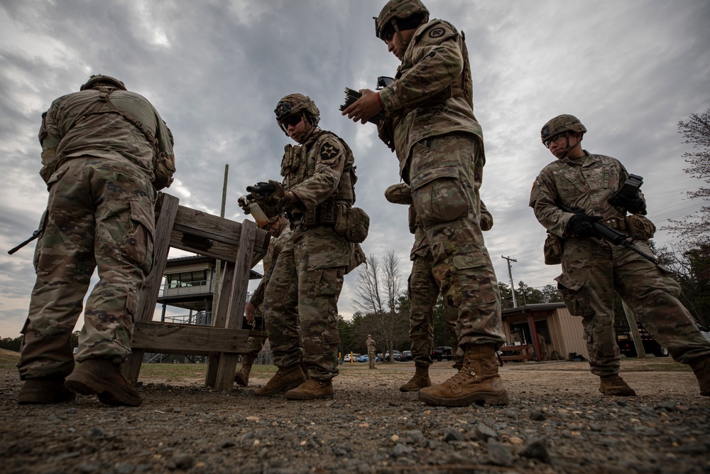 Infantry Advanced Leaders Course 22-02 Qualifies with M4 carbine