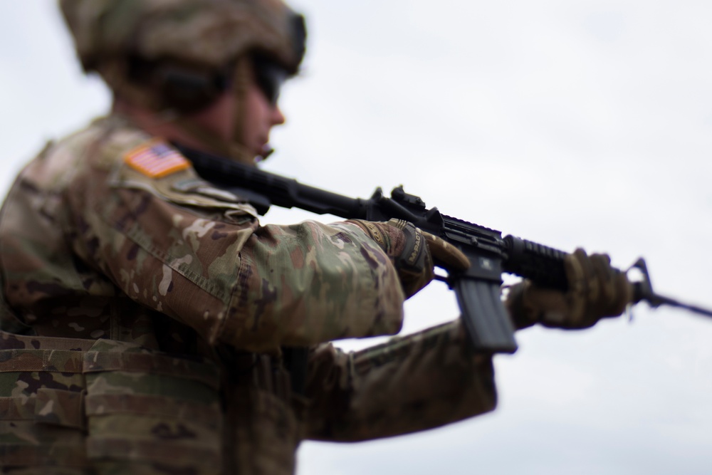 Infantry Advanced Leaders Course 22-02 Qualifies with M4 carbine