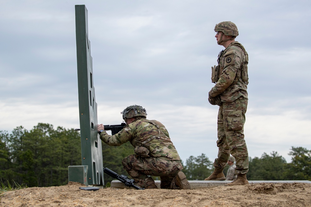 Infantry Advanced Leaders Course 22-02 Qualifies with M4 carbine