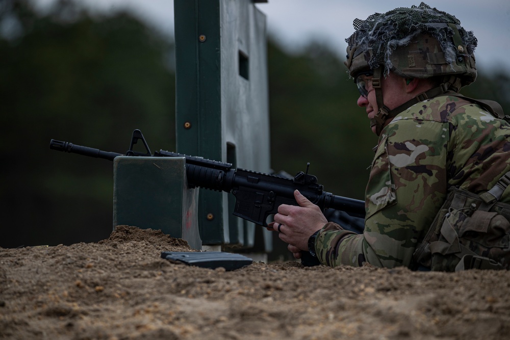 Infantry Advanced Leaders Course 22-02 Qualifies with M4 carbine