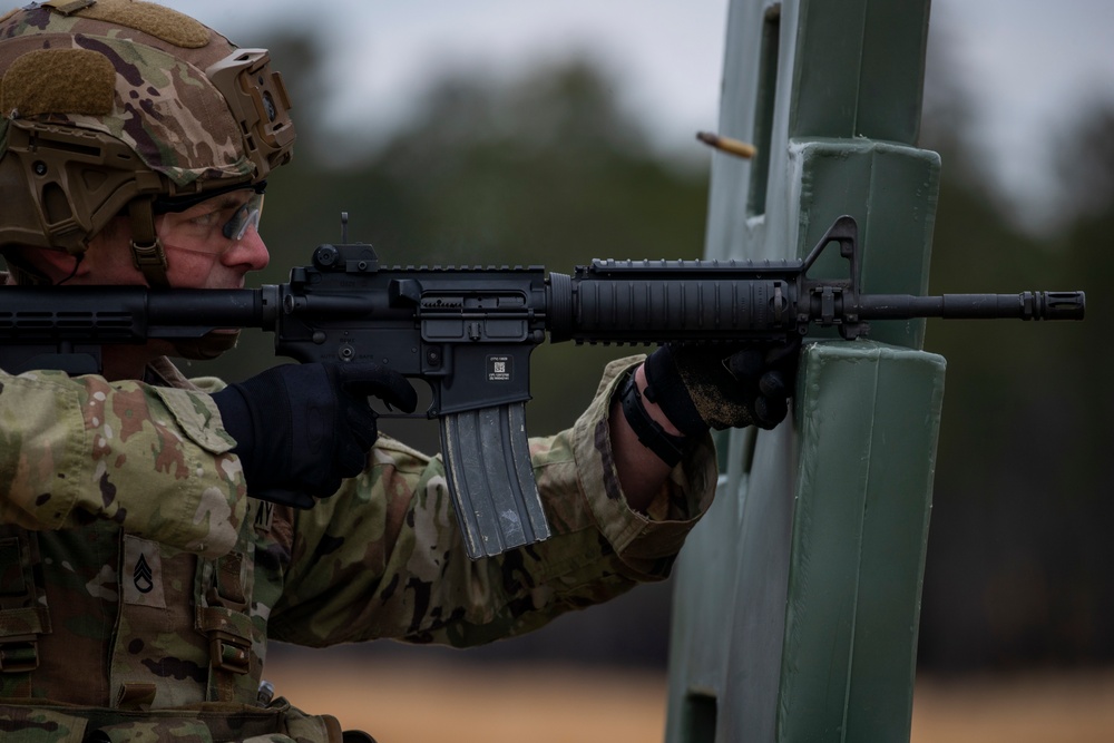 Infantry Advanced Leaders Course 22-02 Qualifies with M4 carbine