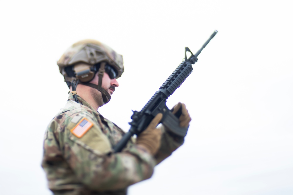 Infantry Advanced Leaders Course 22-02 Qualifies with M4 carbine
