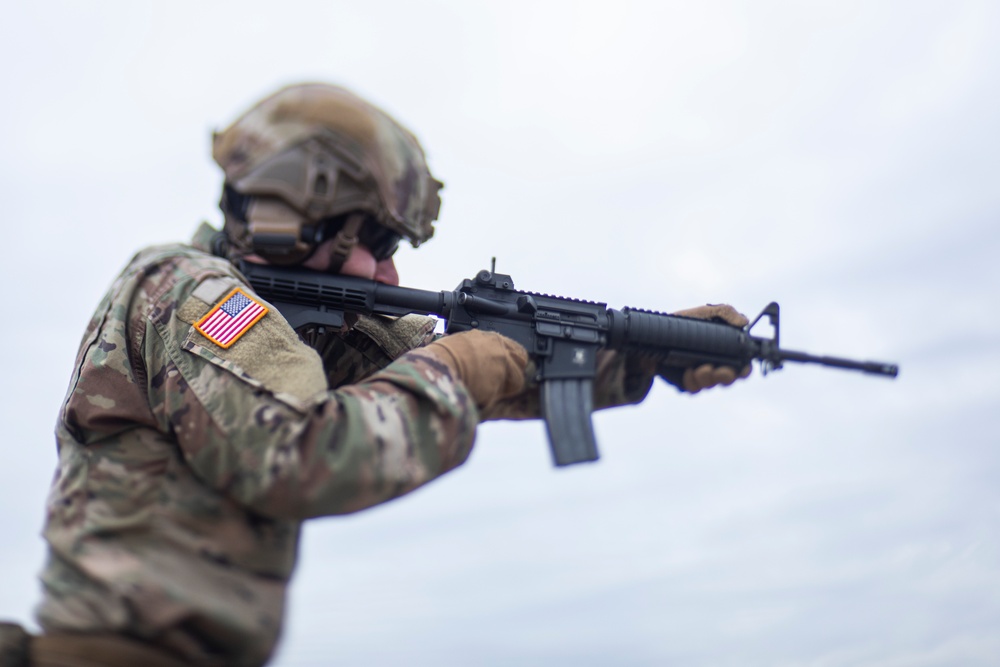 Infantry Advanced Leaders Course 22-02 Qualifies with M4 carbine