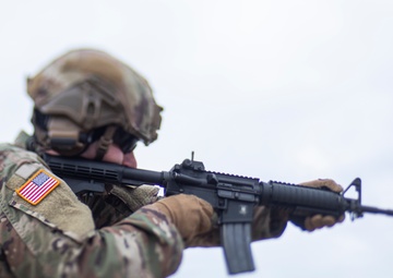 Infantry Advanced Leaders Course 22-02 Qualifies with M4 carbine