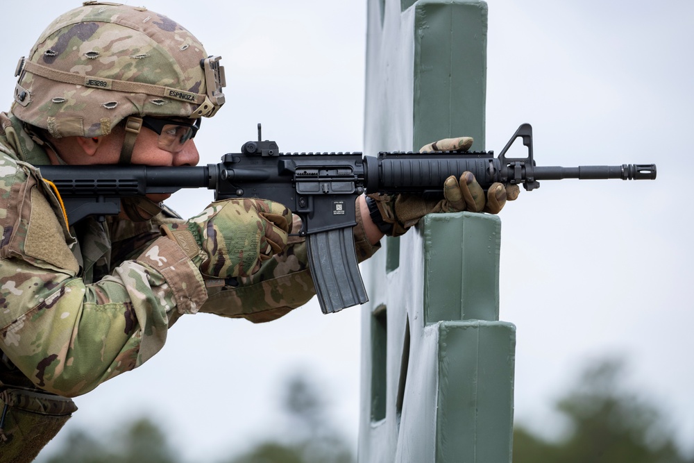 Infantry Advanced Leaders Course 22-02 Qualifies with M4 carbine