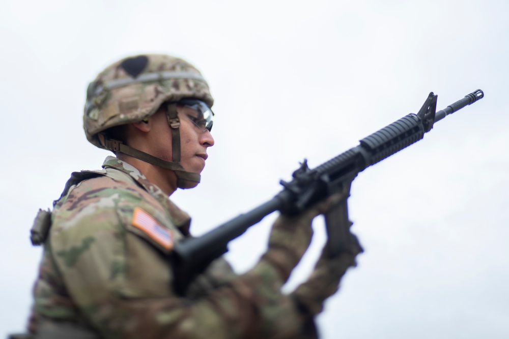 Infantry Advanced Leaders Course 22-02 Qualifies with M4 carbine