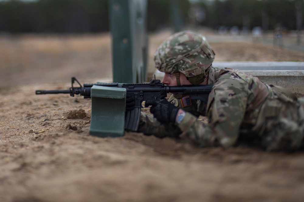 Infantry Advanced Leaders Course 22-02 Qualifies with M4 carbine