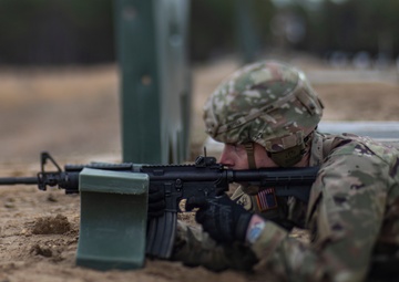 Infantry Advanced Leaders Course 22-02 Qualifies with M4 carbine