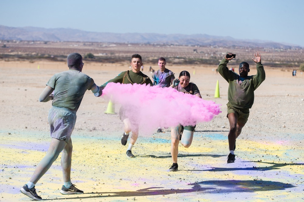MCAGCC MCCS holds Colorful Consent Run