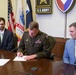 Signed agreement strengthens partnership and security