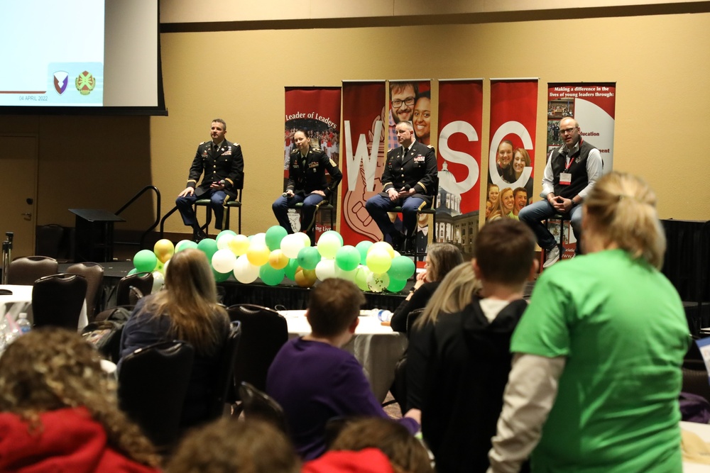 Fort McCoy Leaders Speak at Wis. Student Leadership Conference