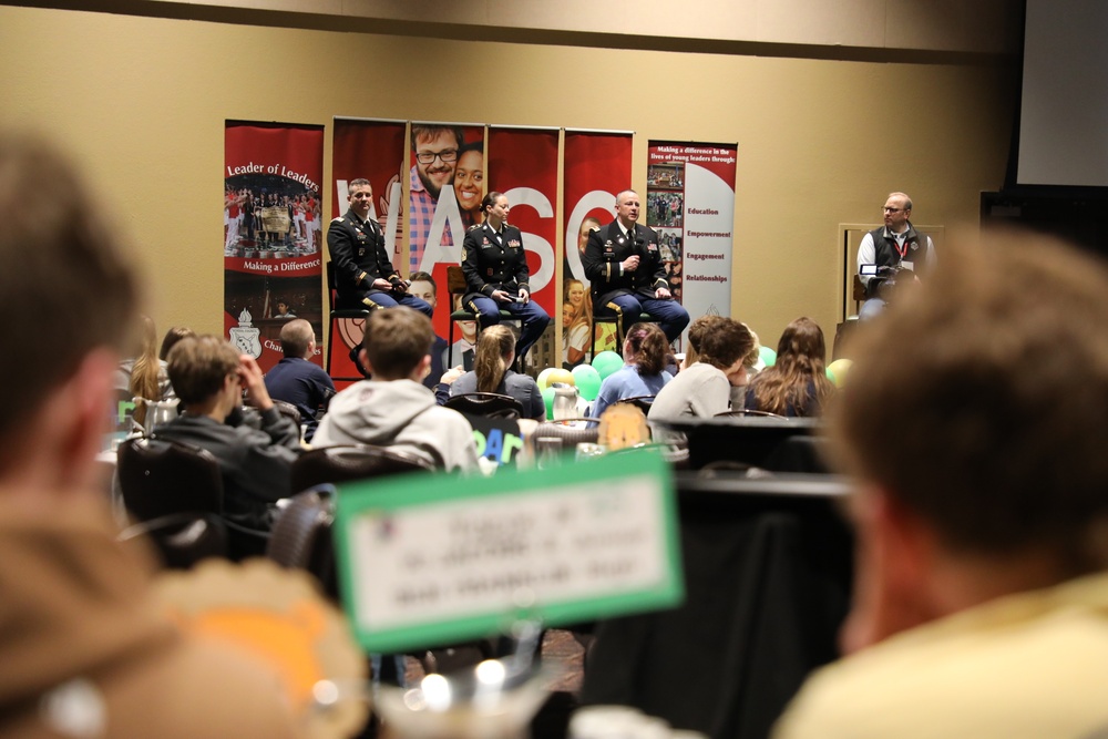Fort McCoy Leaders Speak at Wis. Student Leadership Conference
