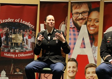 Fort McCoy Leaders Speak at Wis. Student Leadership Conference