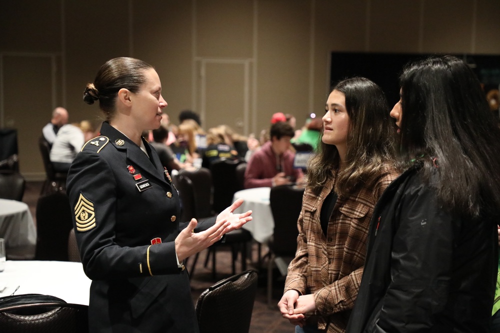 Fort McCoy Leaders Speak at Wis. Student Leadership Conference