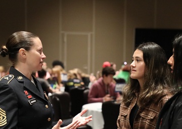 Fort McCoy Leaders Speak at Wis. Student Leadership Conference