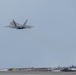 F-22s take off from Ted Stevens during PF 22-4