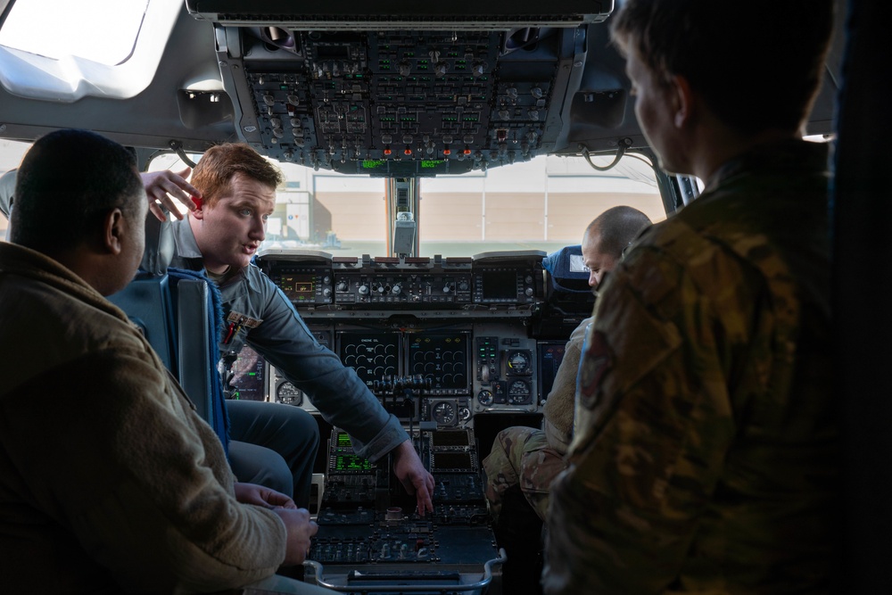 703rd Aircraft Maintenance Squadron hosts Operation Mission Connect immersion tour 703rd Aircraft Maintenance Squadron hosts Operation Mission Connect immersion tour