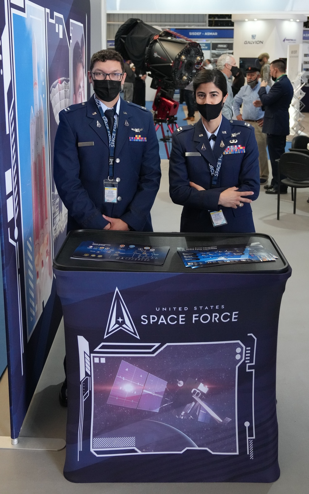 U.S. Airmen arrive at Chilean Trade and Air Show, FIDAE