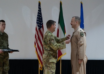 386th Air Expeditionary Wing holds change of command with 61st Expeditionary Airlift Squadron redesignation