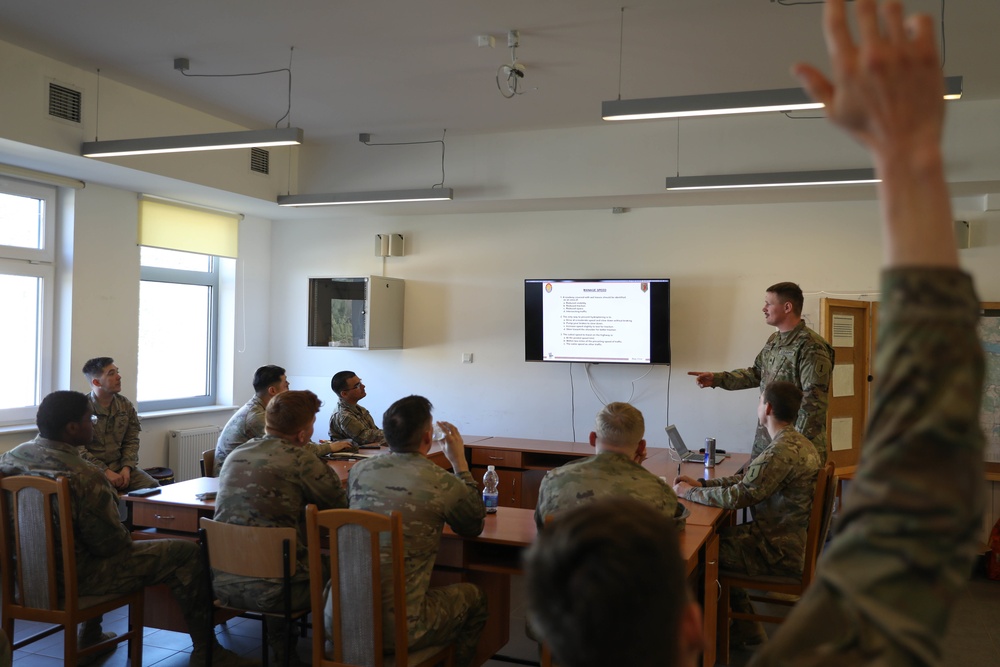 Alpha Company 2 Battalion 34th Armored Regiment Conducts Drivers Training