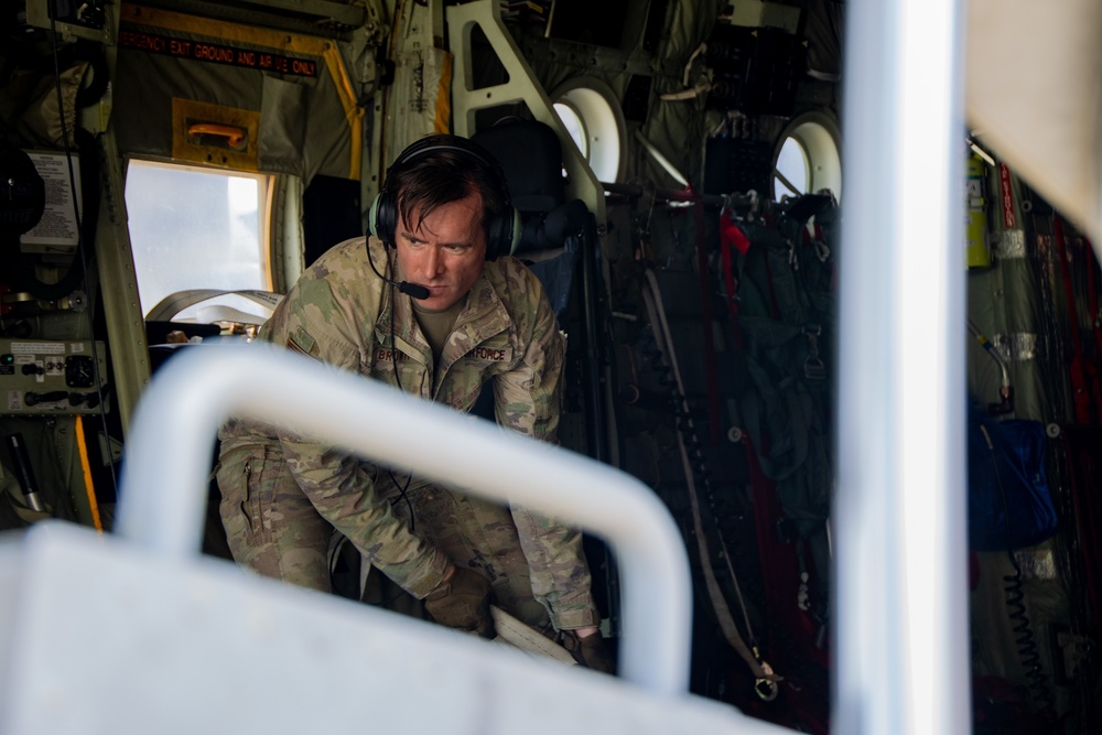 Balikatan 22 - MC-130J Commando II Engine Delivery