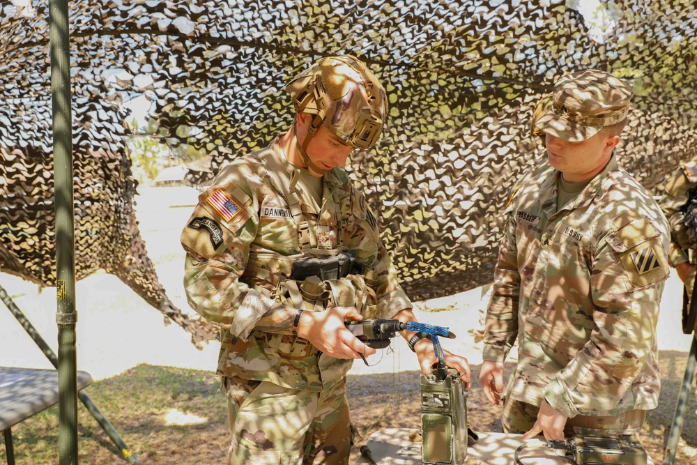 The 3rd Infantry Division's competitors prepare for the U.S. Army Best Ranger Competition