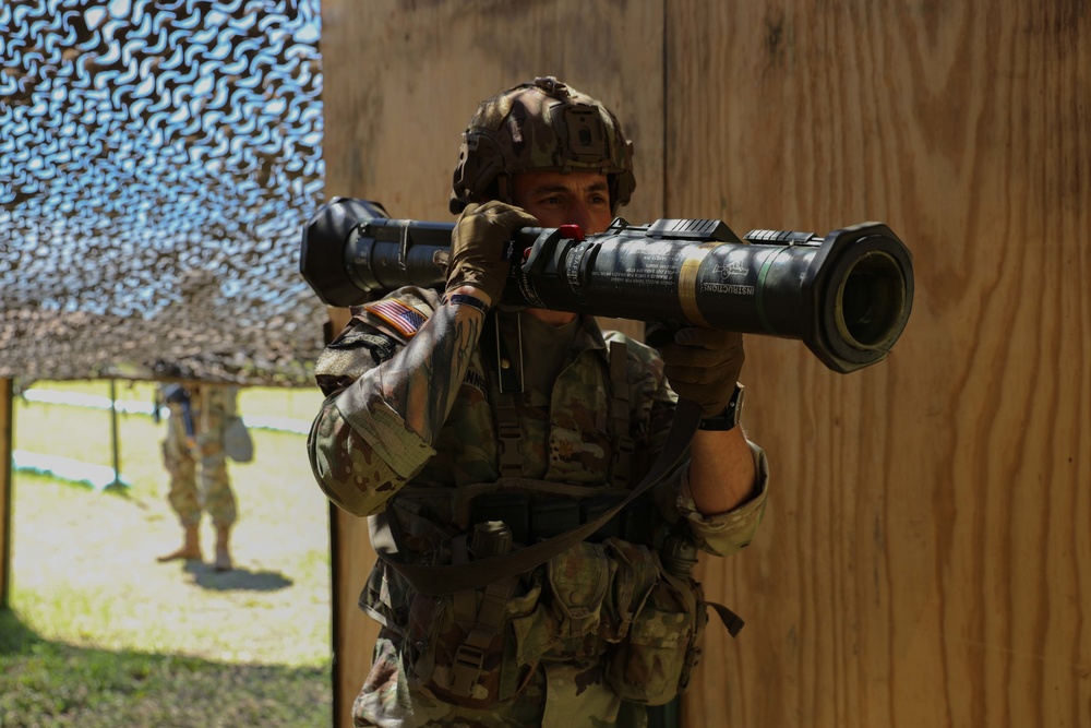 The 3rd Infantry Division's competitors prepare for the U.S. Army Best Ranger Competition