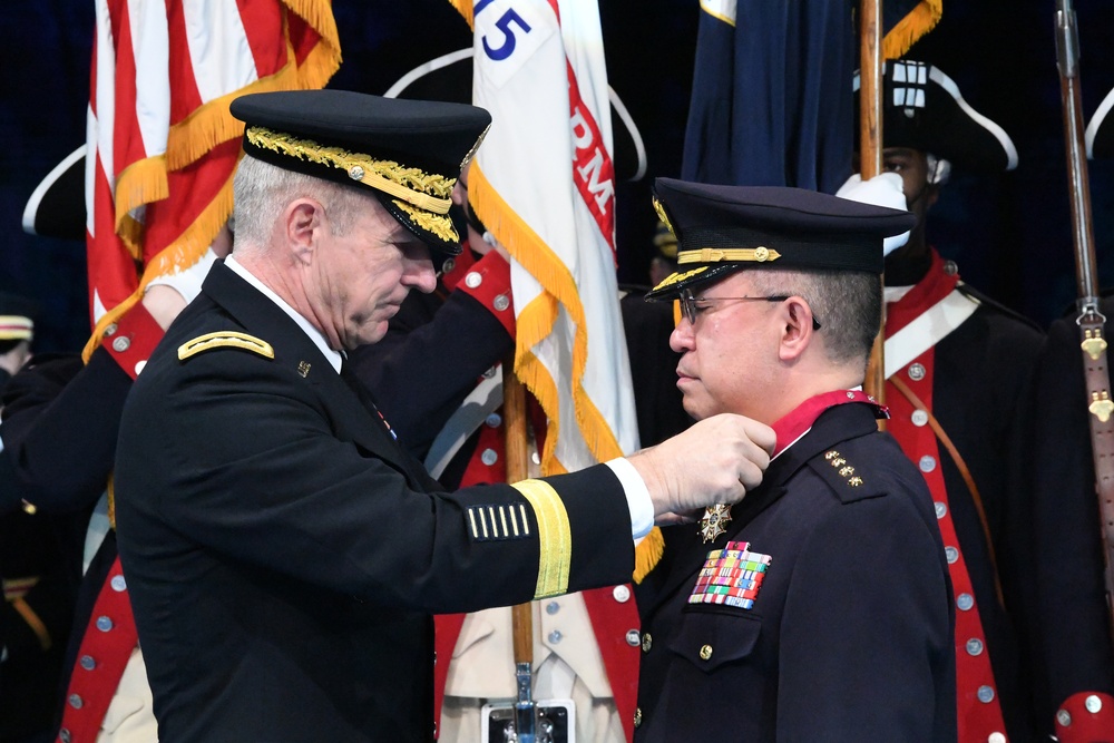 Army Forces Full Honor Arrival ceremony in honor of Japan’s Ground Self-Defense Chief of Staff