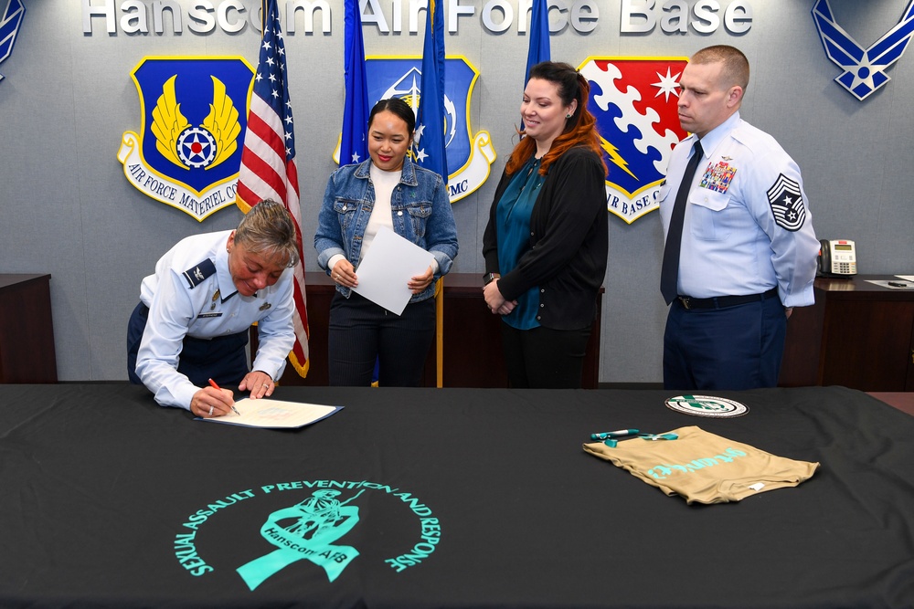 Installation leadership recognize April as Sexual Assault Awareness and Prevention Month