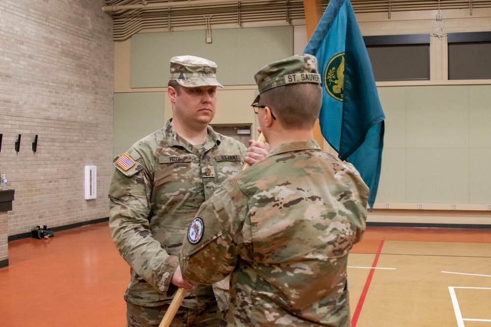 Training Support Unit Change of Command Ceremony
