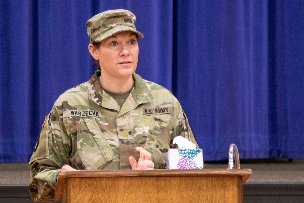 Training Support Unit Change of Command Ceremony