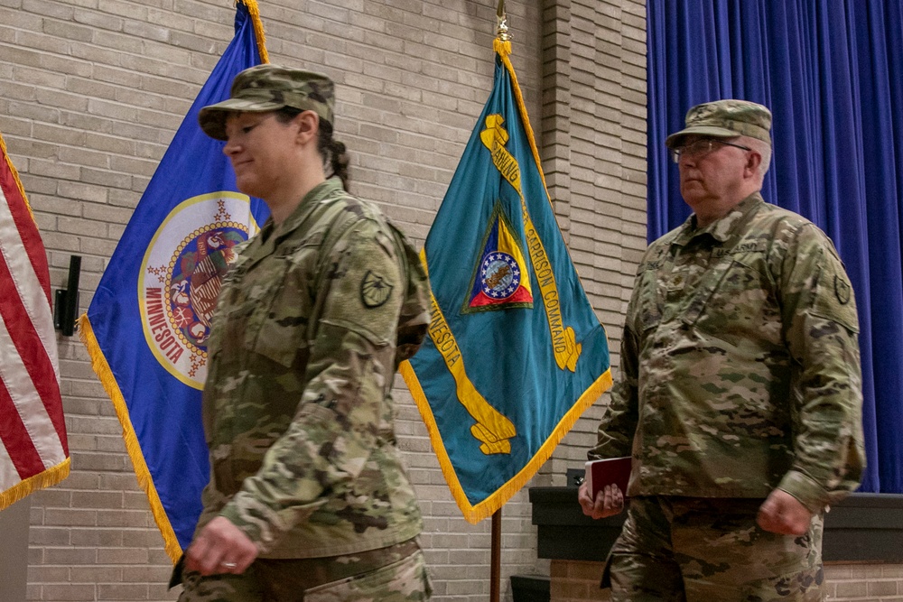 Training Support Unit Change of Command Ceremony