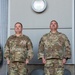 Col. Brian Gunderson, Nevada Air National Guard Director of Staff-Air awards the Maj. Gen. Drennan A. Clark Order of Nevada to Senior Master Sgt. Rommie Brown