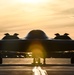 B-2 Spirit Stealth Bombers take off during exercise hosted at Whiteman Air Force Base