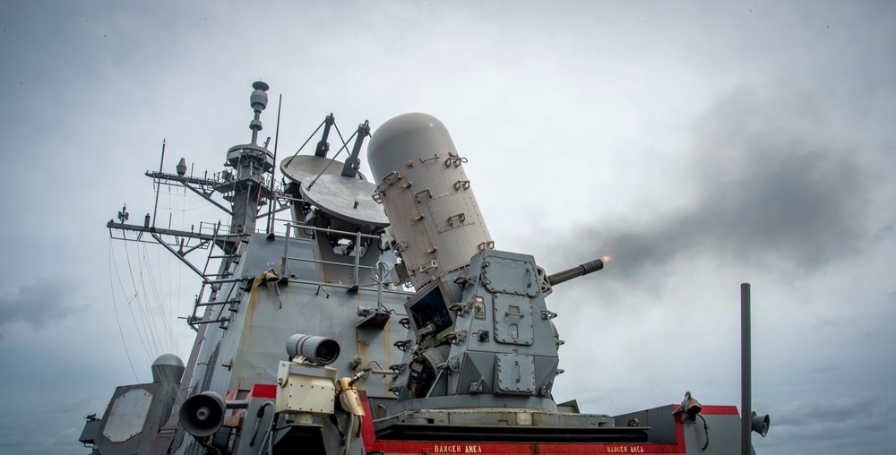 USS Truxtun Conducts Life Fire Exercise