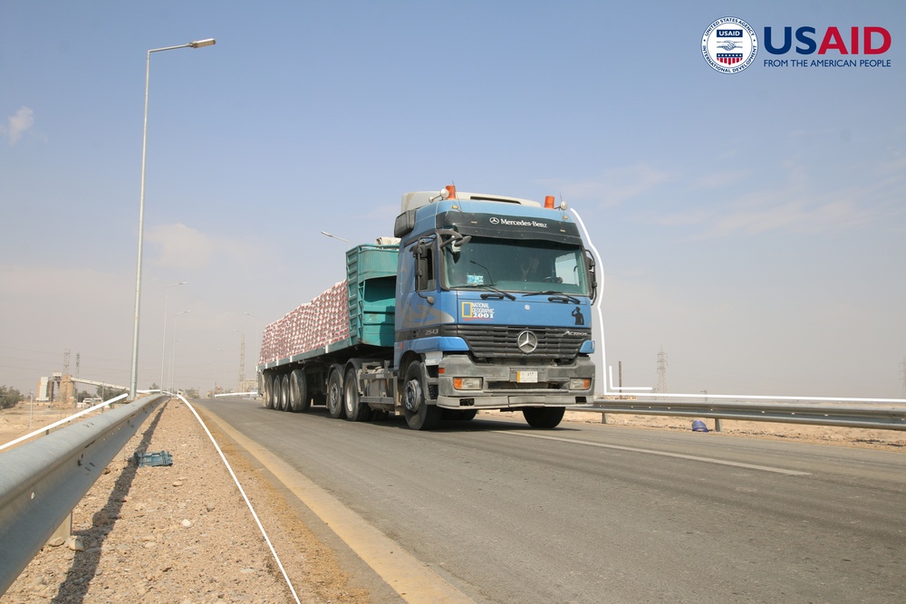 USAID-Supported Bridge Renovation in Iraq