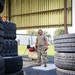 165th Airlift Wing Vehicle Maintenance performs periodic inspections on 165th AW first responder vehicles