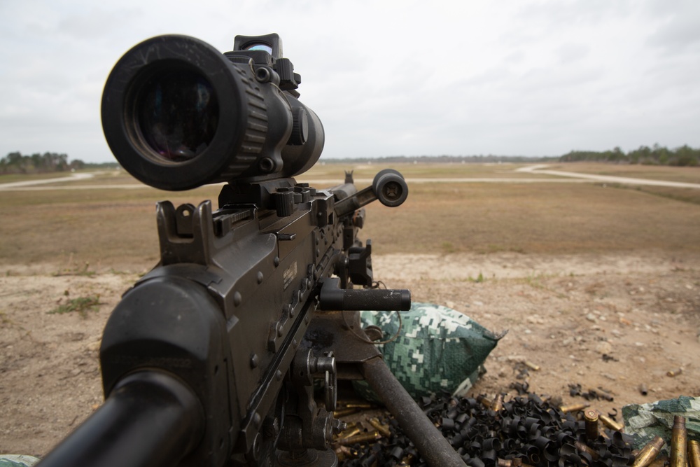 2nd LAAD machine-gun training