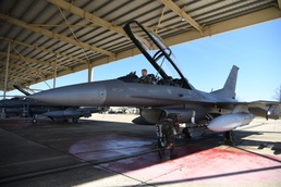 ROTC cadets fly in backseat of F-16s from the 113th Wing, D.C. Air National Guard