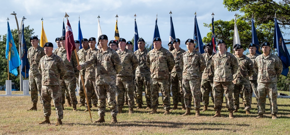 Tripler Army Medical Center Alpha Company Change of Command